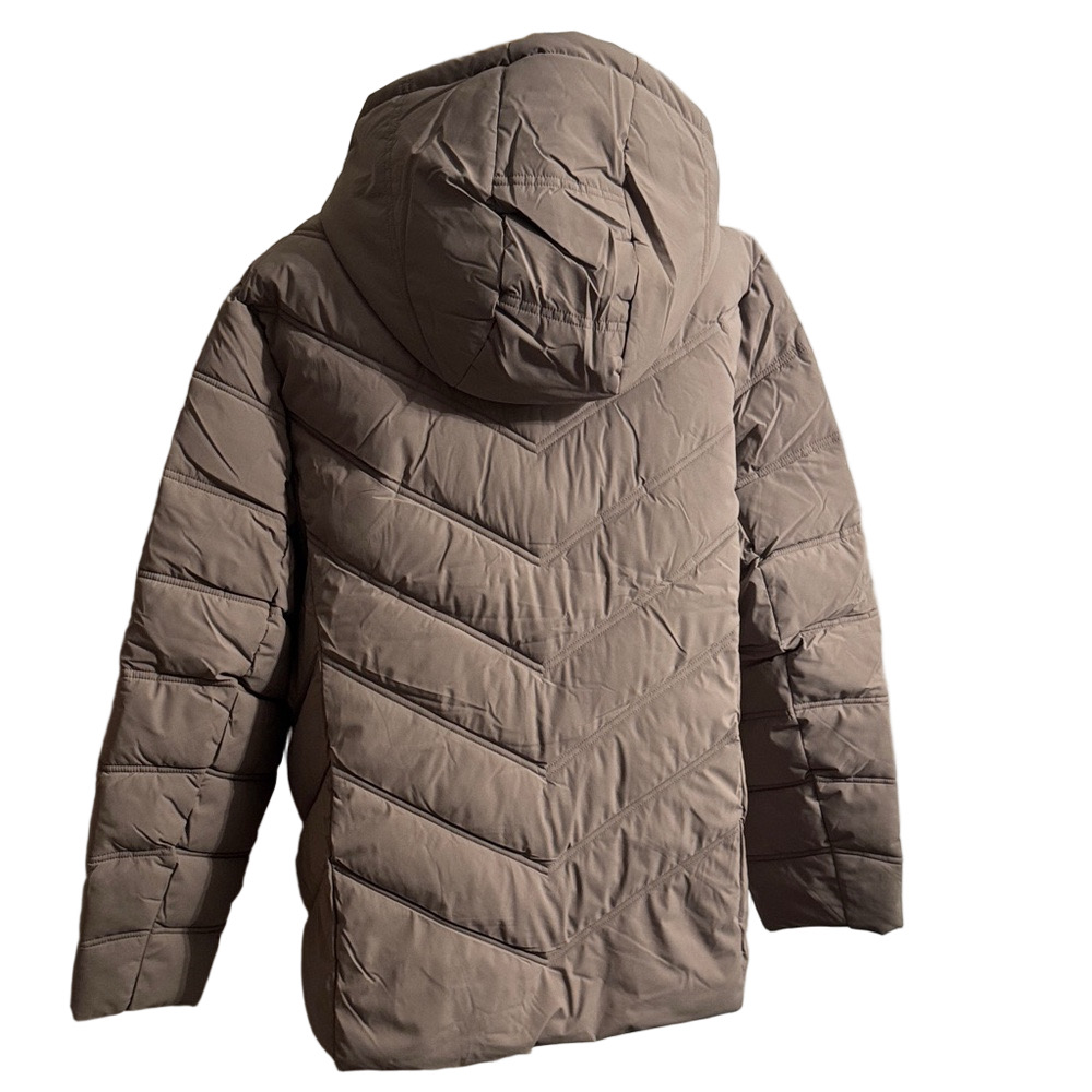 Michael Kors Quilted Puffer Jacket Taupe - Picture 8 of 8